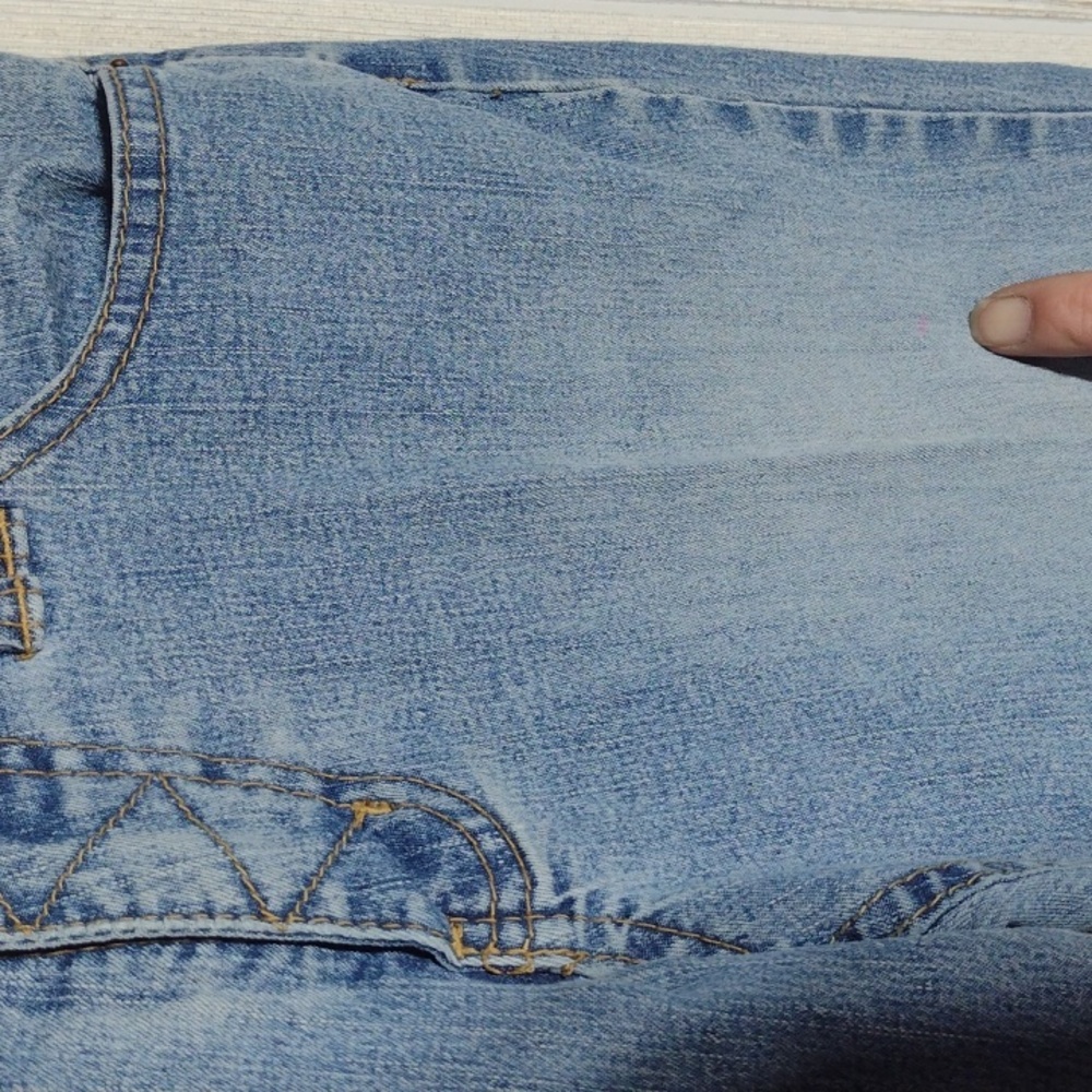 Custom Angels Flared Low Rise Jeans - Picture 15 of 16
